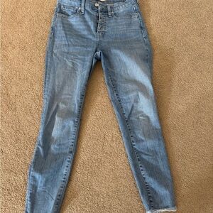 Madewell Light Blue High Rise Women's Jeans